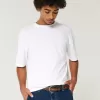Tricou Boxy Heavyweight Crop Crew