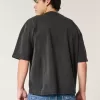 Tricou Boxy Heavyweight Crop Crew Tricou Boxy Heavyweight Crop Crew