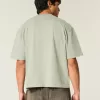 Tricou Boxy Heavyweight Crop Crew Tricou Boxy Heavyweight Crop Crew