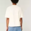 Tricou Boxy Heavyweight Crop Crew Tricou Boxy Heavyweight Crop Crew