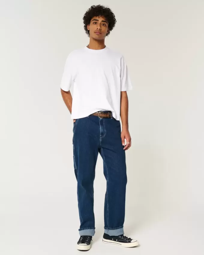 Tricou Boxy Heavyweight Crop Crew