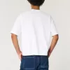 Tricou Boxy Heavyweight Crop Crew