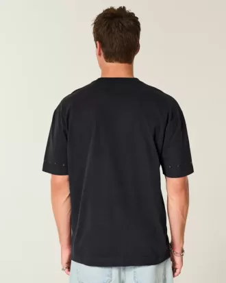 Tricou Boxy Heavyweight Star Embodded Crew
