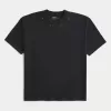 Tricou Boxy Heavyweight Star Embodded Crew Tricou Boxy Heavyweight Star Embodded Crew