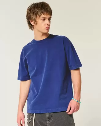 Tricou Boxy Heavyweight Washed Crew
