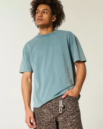 Tricou Boxy Heavyweight Washed Crew