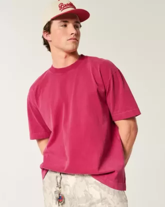 Tricou Boxy Heavyweight Washed Crew