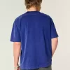 Tricou Boxy Heavyweight Washed Crew Tricou Boxy Heavyweight Washed Crew