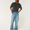 Tricou Boxy Heavyweight Washed Crew Tricou Boxy Heavyweight Washed Crew