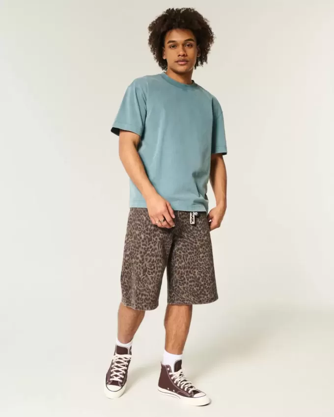 Tricou Boxy Heavyweight Washed Crew