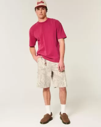 Tricou Boxy Heavyweight Washed Crew