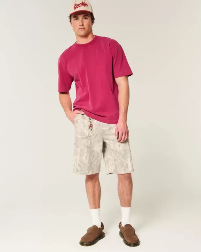 Tricou Boxy Heavyweight Washed Crew