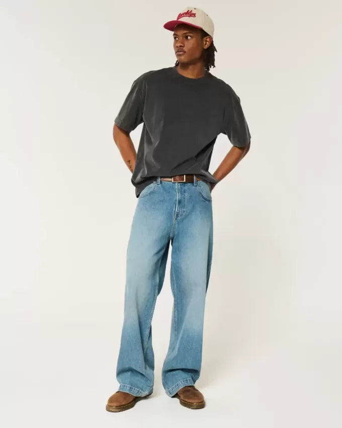 Tricou Boxy Heavyweight Washed Crew Tricou Boxy Heavyweight Washed Crew