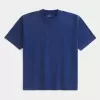Tricou Boxy Heavyweight Washed Crew Tricou Boxy Heavyweight Washed Crew