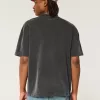 Tricou Boxy Heavyweight Washed Crew Tricou Boxy Heavyweight Washed Crew