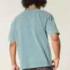 Tricou Boxy Heavyweight Washed Crew