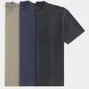 Tricou Boxy Heavyweight Washed Crew Pachet de 3 Tricou Boxy Heavyweight Washed Crew Pachet de 3