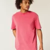 Tricou Boxy Washed Heavyweight Crew