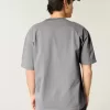 Tricou Boxy Washed Heavyweight Crew