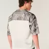 Tricou Camo Boxy Crop