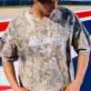 Tricou cu camuflare Dodge, cu greutate mare, largi Tricou cu camuflare Dodge, cu greutate mare, largi