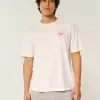 Tricou cu grafic Arsenal supradimensionat Tricou cu grafic Arsenal supradimensionat