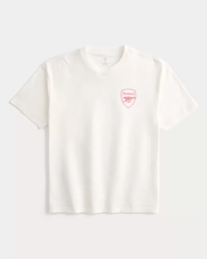 Tricou cu grafic Arsenal supradimensionat Tricou cu grafic Arsenal supradimensionat