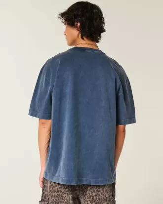 Tricou cu grafic Atena Boxy Heavyweight
