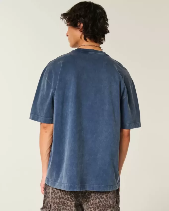 Tricou cu grafic Atena Boxy Heavyweight Tricou cu grafic Atena Boxy Heavyweight