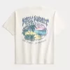 Tricou cu grafică Boxy Heavyweight Key West Tricou cu grafică Boxy Heavyweight Key West