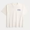 Tricou cu grafică Boxy Heavyweight Key West Tricou cu grafică Boxy Heavyweight Key West