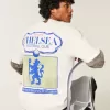 Tricou cu grafic Chelsea FC boxy Tricou cu grafic Chelsea FC boxy