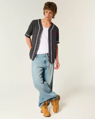 Tricou cu grafic de baseball Boxy Dr Pepper