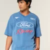 Tricou cu grafic Ford Baggy Heavyweight Crop Tricou cu grafic Ford Baggy Heavyweight Crop