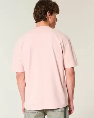 Tricou cu grafic Hawaii Heavyweight Boxy