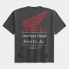 Tricou cu grafic Honda Boxy Heavyweight Tricou cu grafic Honda Boxy Heavyweight