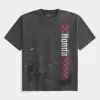 Tricou cu grafic Honda Boxy Heavyweight Tricou cu grafic Honda Boxy Heavyweight
