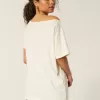 Tricou cu grafic Kauai, supradimensionat, cu umeri Tricou cu grafic Kauai, supradimensionat, cu umeri