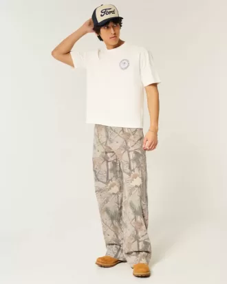 Tricou cu grafic Looney Tunes Taz Crop Boxy