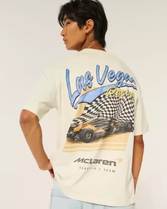 Tricou cu grafic McLaren boxy