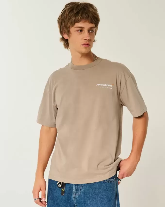 Tricou cu grafic McLaren boxy Tricou cu grafic McLaren boxy