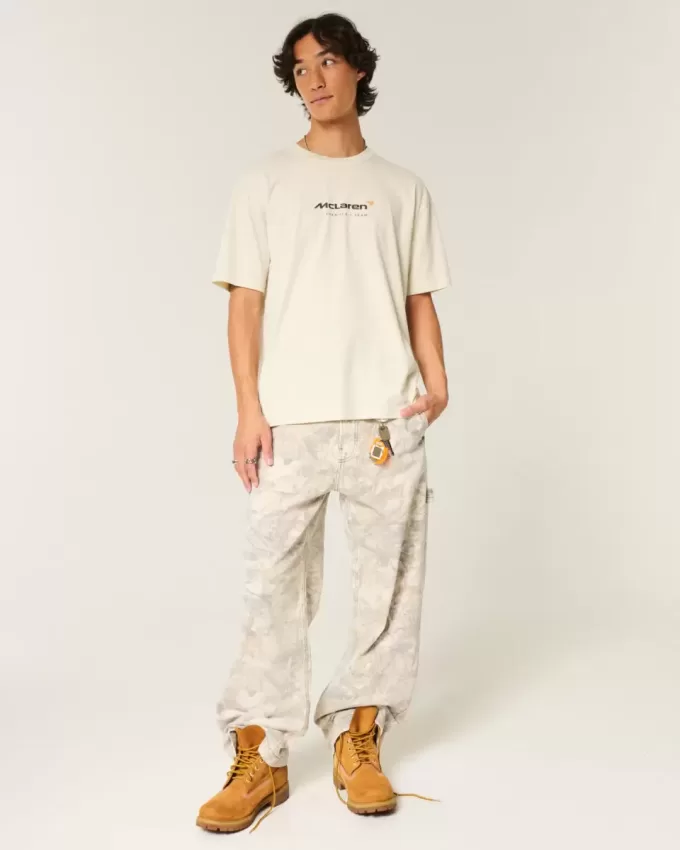 Tricou cu grafic McLaren boxy Tricou cu grafic McLaren boxy