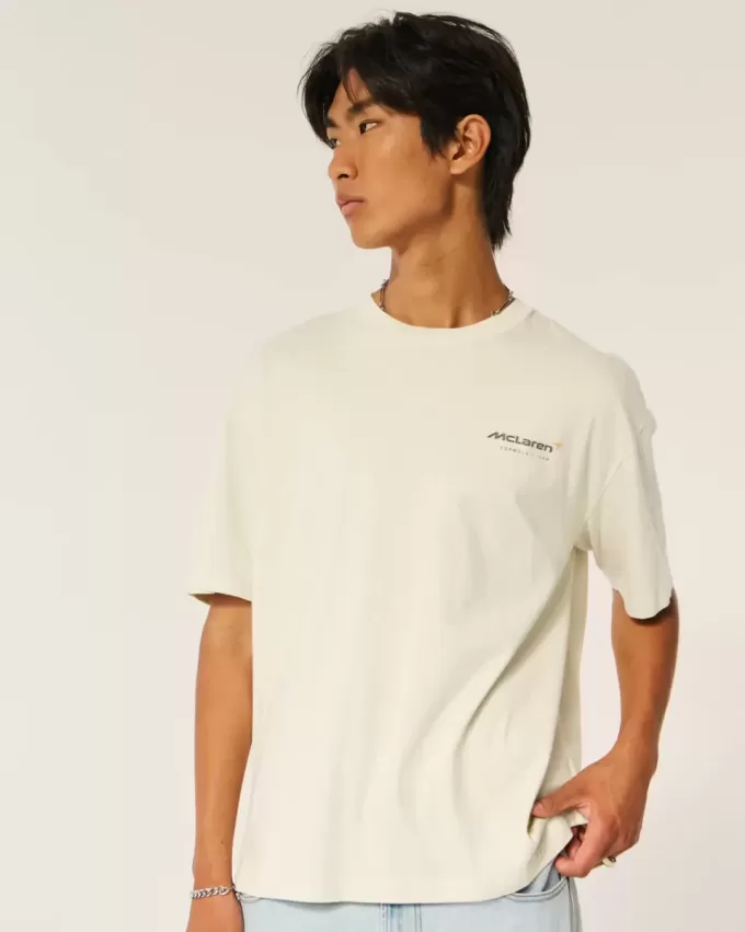 Tricou cu grafic McLaren boxy Tricou cu grafic McLaren boxy