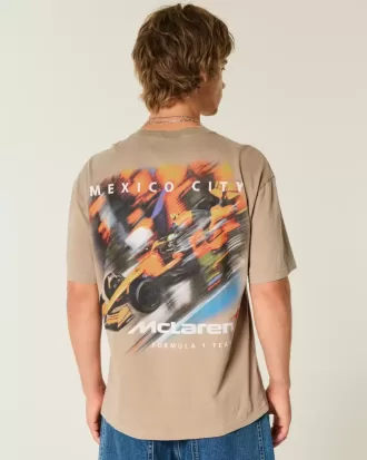Tricou cu grafic McLaren boxy