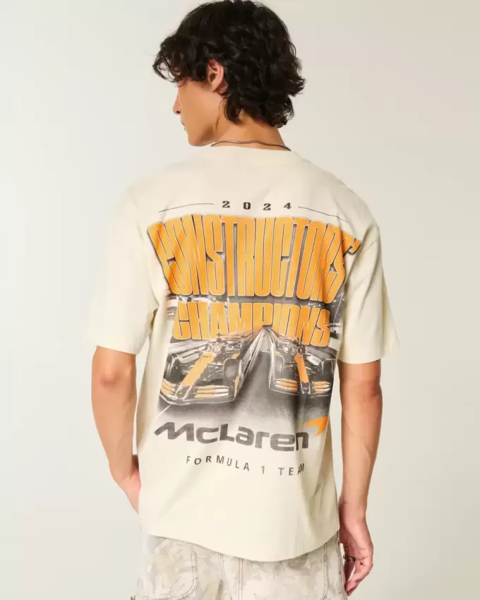 Tricou cu grafic McLaren boxy Tricou cu grafic McLaren boxy