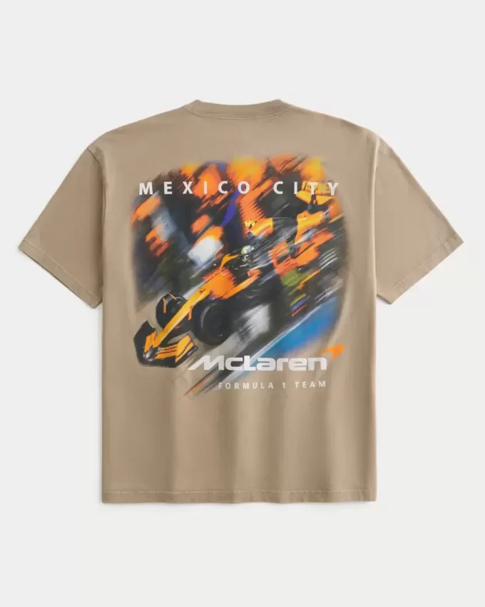 Tricou cu grafic McLaren boxy Tricou cu grafic McLaren boxy