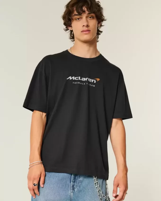 Tricou cu grafic McLaren boxy Tricou cu grafic McLaren boxy