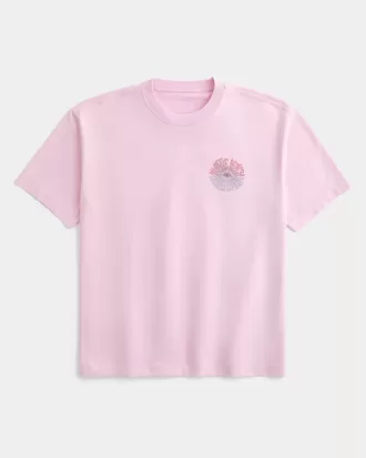 Tricou cu grafic Myrtle Beach Boxy Heavyweight