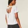 Tricou cu grafic New York Easy Ribbon Tie-Back Tricou cu grafic New York Easy Ribbon Tie-Back
