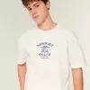 Tricou cu grafic Newport Beach Boxy Heavyweight Tricou cu grafic Newport Beach Boxy Heavyweight
